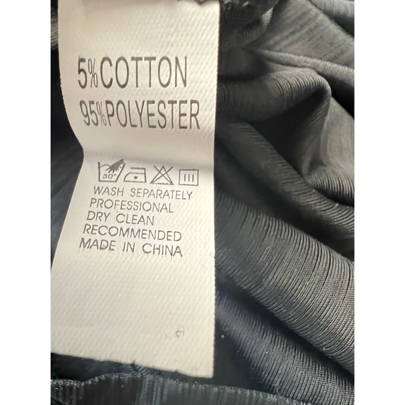 WOMEN'S LONG PLUNGING BACK DRESS SIZE L NWOT - Picture 5 of 8